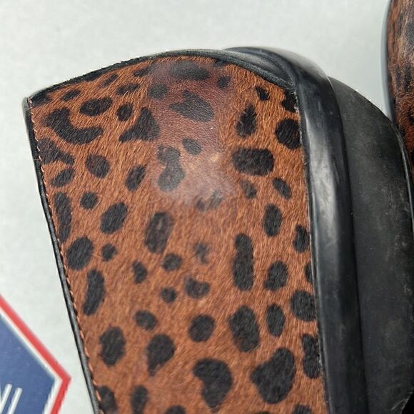Dansko Olivia Pony Hair On Loafers Cheetah Print - Picture 13 of 16